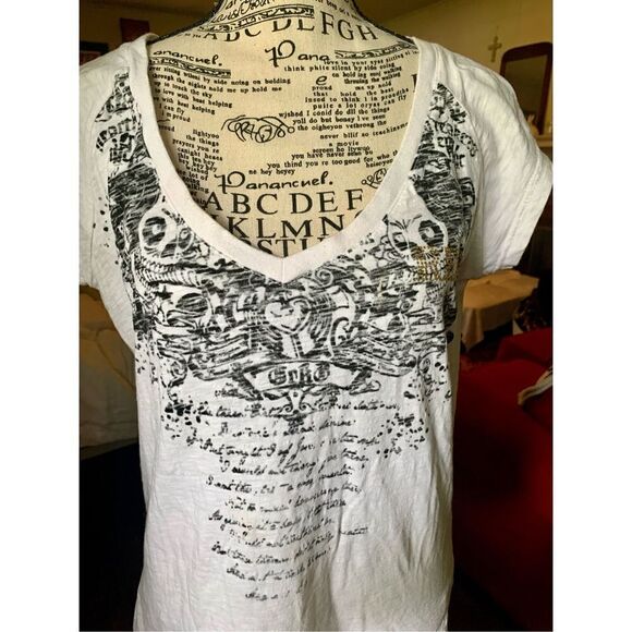 Marc Ecko Red Heart Breakers Short Sleeve Shirt  - Vintage - Picture 6 of 6